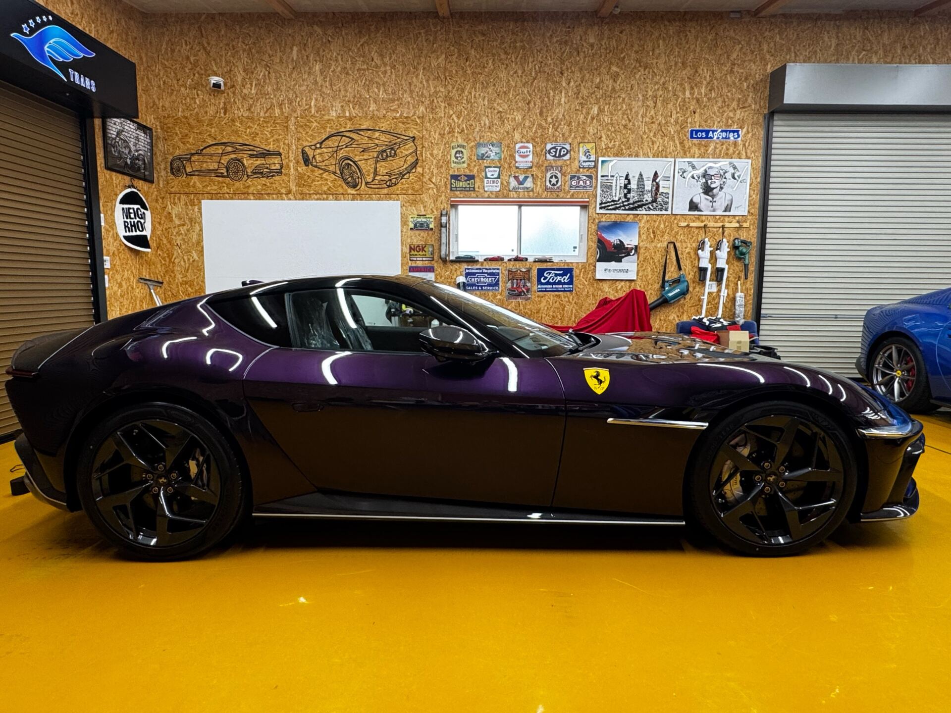 フェラーリ 12チリンドリ 施工事例 3