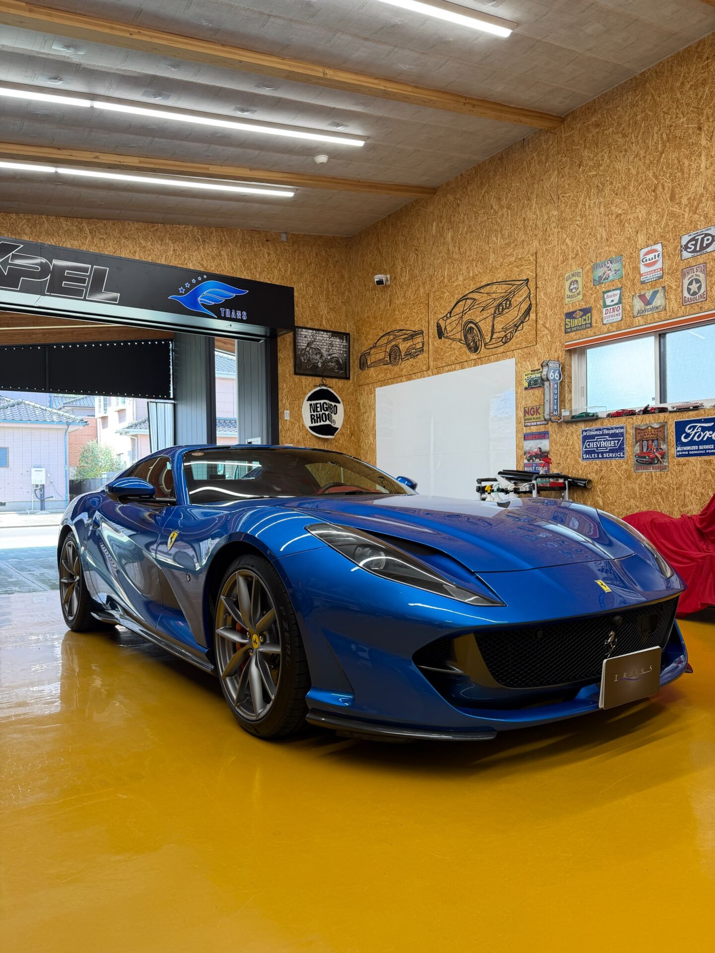 フェラーリ 812 GTS 施工事例 5